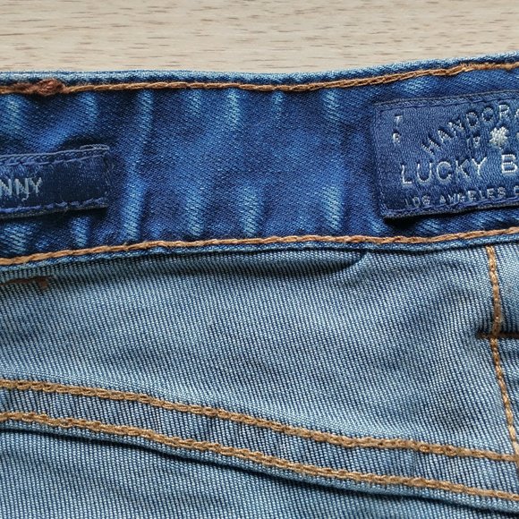 Lucky Brand Lolita Skinny Jeans Medium Wash Blue - Picture 6 of 9